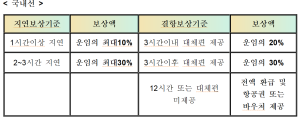 항공기 지연보상 국내선